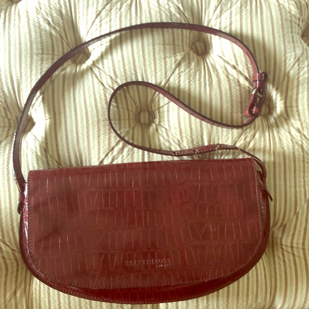 Kenneth Cole Alligator skin purse